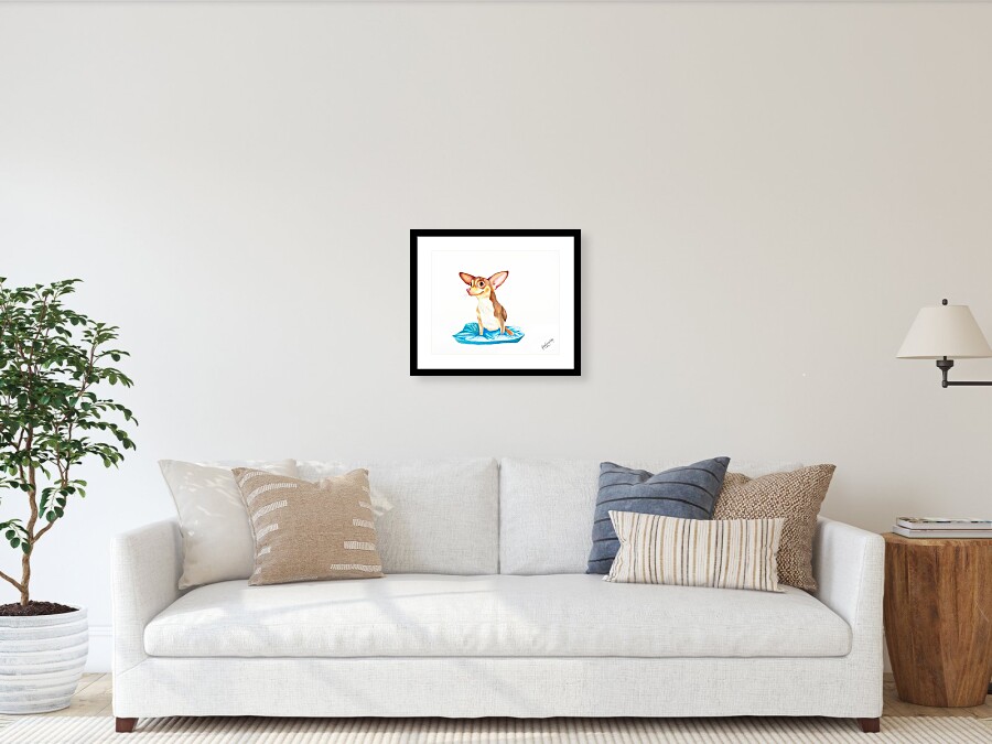 Gidget the Chihuahua Framed Print