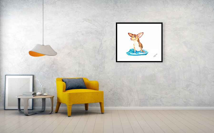 Gidget the Chihuahua by Julia Fong